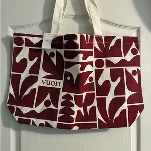 New VUORI Holiday 2025 Canvas Tote
